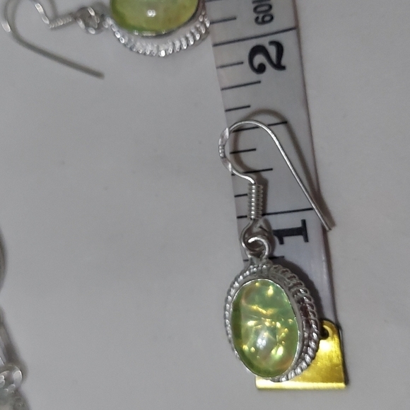 AUSTRALIAN Triplett Sterling Silver Necklace Set Ring Size 6.75 - Picture 6 of 8